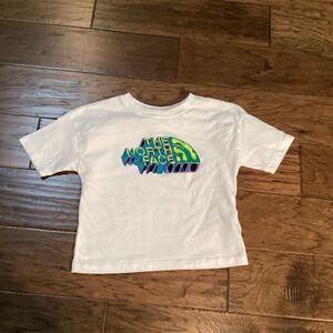 Youth The North Face Crop‎ T-shirt white small